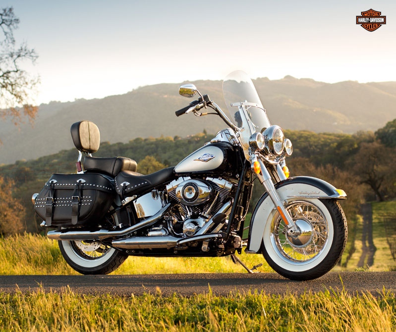 哈雷摩托车 heritage softail classic 经典版继承者   306,000起