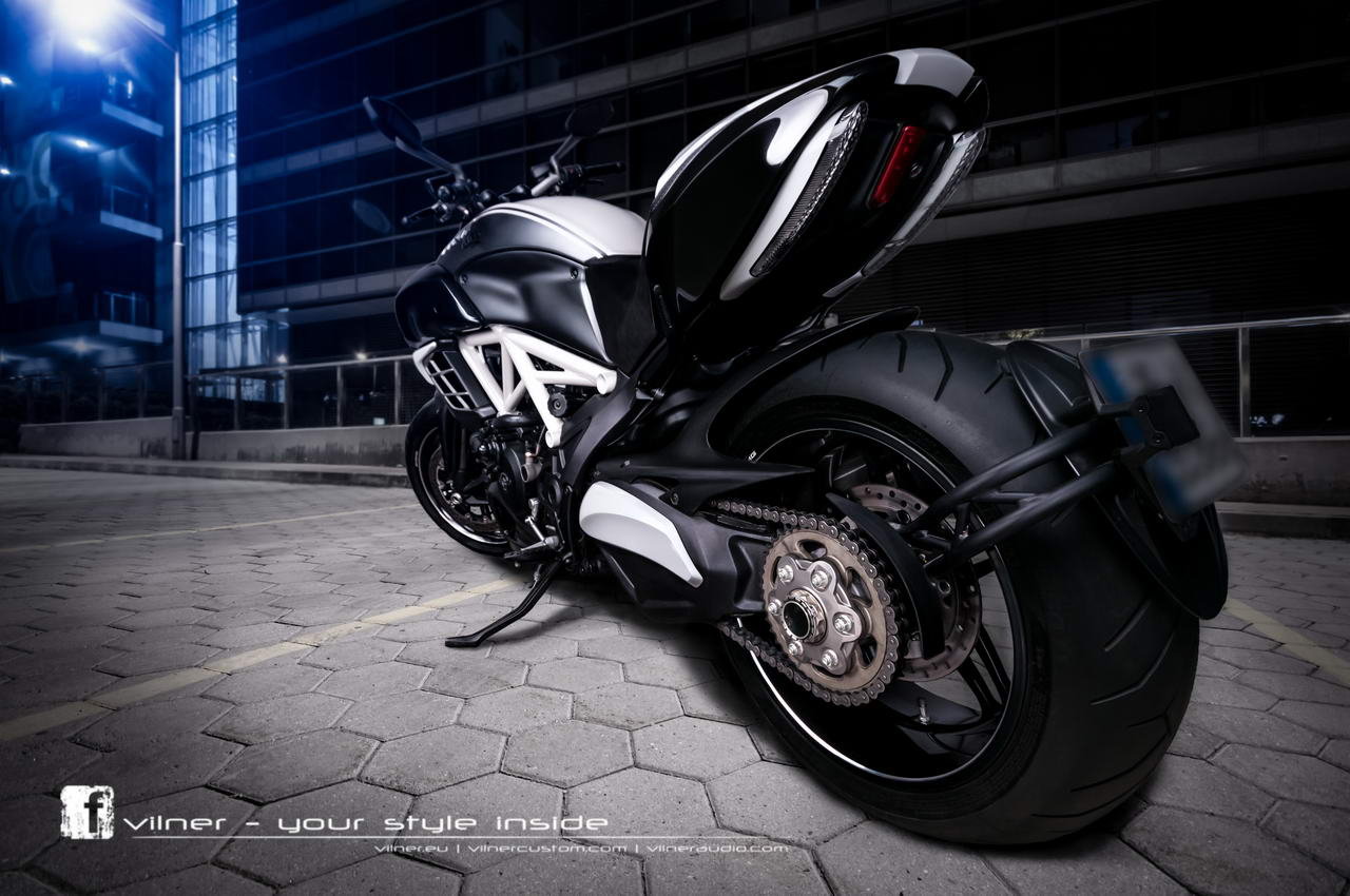 ducati diavel amg 的欧式定制改装套件 vilner