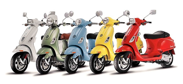 多看两眼就想买买买 Vespa LX摩托车