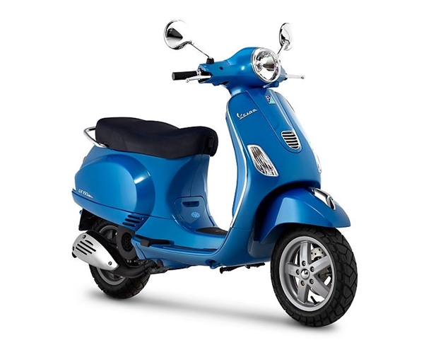 多看两眼就想买买买 Vespa LX摩托车