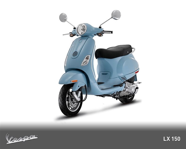 多看两眼就想买买买 Vespa LX摩托车