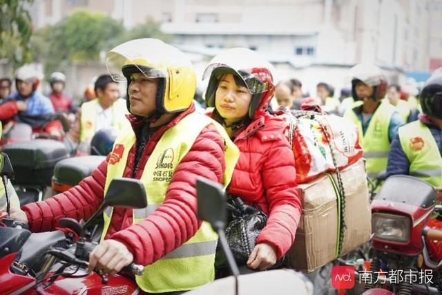 春运首日，上千广东摩托车大军返乡，行程最久要5天