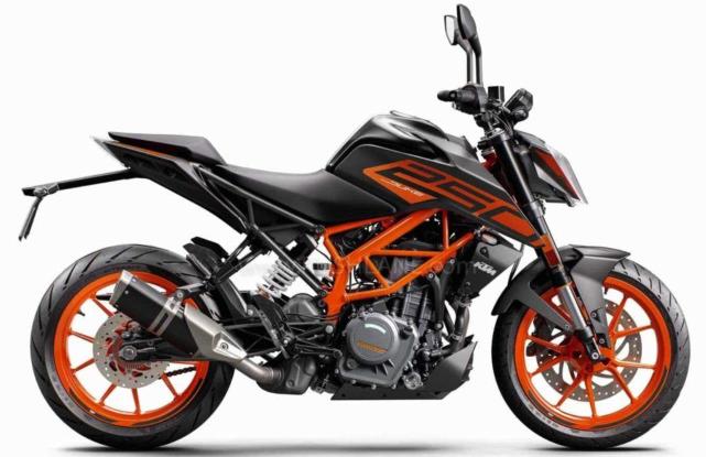 ktm250duke新款曝光铝合金副车架后摇臂更粗壮