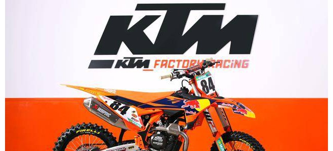 2025 MXGP 世界越野锦标赛：KTM 250、450 SX-F 工厂赛车